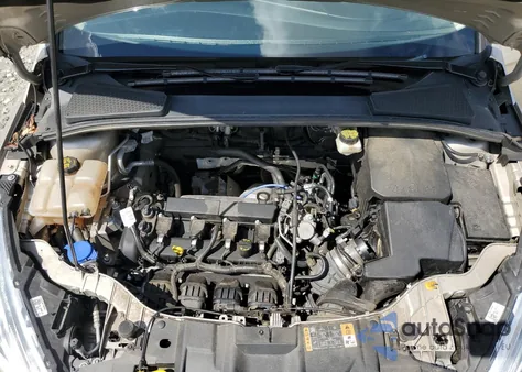 2017 Ford Focus Titanium из США, поврежденный, VIN 1FADP3J28HL256188